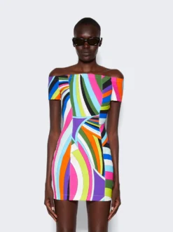 Iride-Print Mini Dress Multicolor -Artemides shop 3RRG63 3R786 2524 03 1