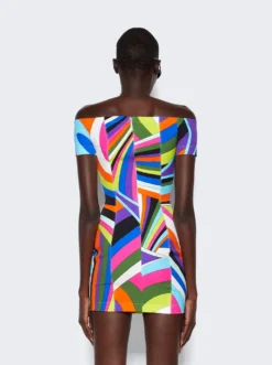 Iride-Print Mini Dress Multicolor -Artemides shop 3RRG63 3R786 2524 05 1
