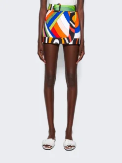 Iride-Print Wrap Mini Skirt Multicolor -Artemides shop 3RRV11 3R759 2524 03 1