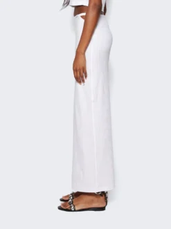 G String Floor Length Skirt White -Artemides shop 4CC1245057 2479 04 1