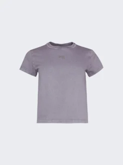 Logo Shruken Tee Pink Lavender