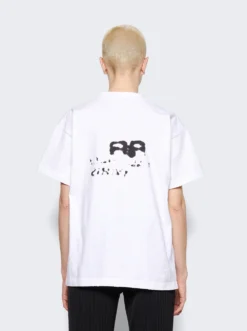 Balenciaga Hand Drawn Icon T-Shirt White -Artemides shop 612965 TNVN4 2479 05 2