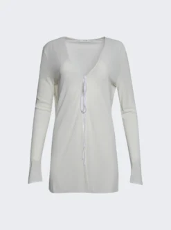 The Row Isara Top Natural White