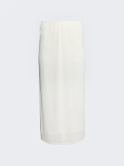 The Row Isidro Skirt Natural White