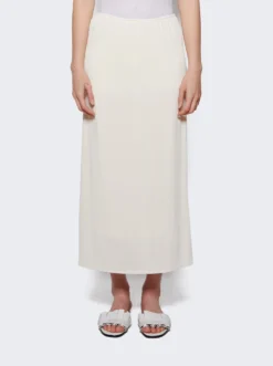 The Row Isidro Skirt Natural White -Artemides shop 7030 K478 28702 03 1