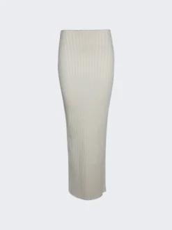 The Row Moss Skirt Latte Brown