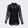 Gucci Sheer Shirt Black