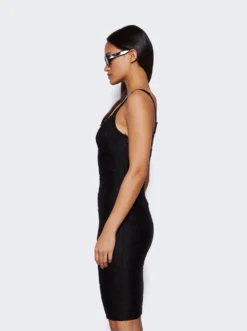 Balenciaga Lingerie Mini Dress Black -Artemides shop 746184 TOR02 3962 04 1