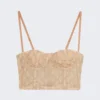 Gucci Corset Top Nude