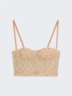 Gucci Corset Top Nude