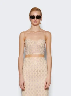 Gucci Corset Top Nude 7 Gucci Corset Top Nude -Artemides shop 756759 ZAN0W 3247 03 1