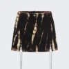Dion Lee Denim V-Wire Mini Skirt Black