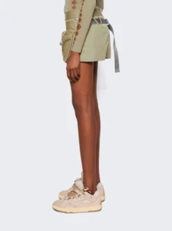 Dion Lee Snake Diamond Skivvy Knit Top Sage -Artemides shop A7725P23 4030 29327 04 1