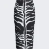 ALAIA Pencil Skirt White And Black