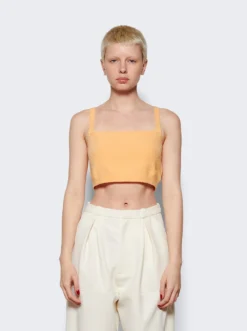 Bracach Tank Top Apricot -Artemides shop BRACACHSUM23 4726 03 1