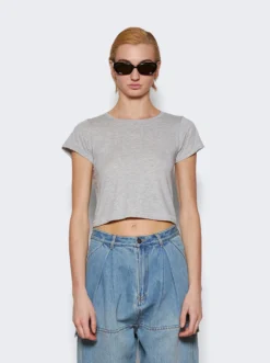 Baby T-shirt Heather Grey -Artemides shop CHLOE002 28084 03 1