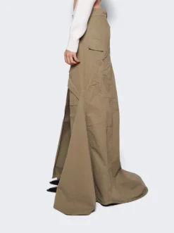 Coperni Paneled Skirt Khaki -Artemides shop COPJ38204 29803 04 1