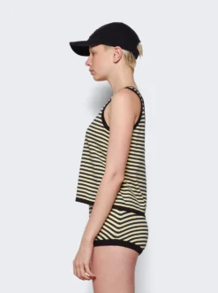 Debardeur Cutie Tank Top Stripes Black Sun -Artemides shop DCSUM23 46804 04 1