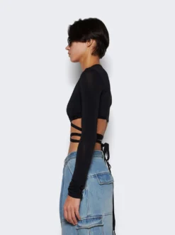 Simone Top Black -Artemides shop ES107 2509 04 1