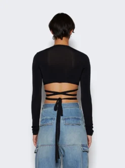 Simone Top Black -Artemides shop ES107 2509 05 1