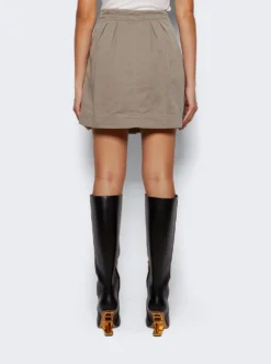 FENDI Washed Skirt Neutral -Artemides shop FQ7439 AM34F1J7 4107 05 1