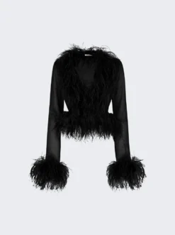 OSEREE Lumière Plumage Cover Shirt Black