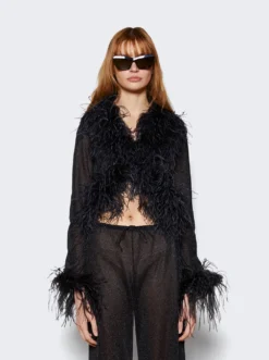 OSEREE Lumière Plumage Cover Shirt Black 7 OSEREE Lumière Plumage Cover Shirt Black -Artemides shop LFS249 3962 03 1