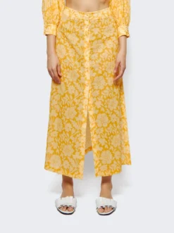 The Georgia Skirt Daffodil -Artemides shop LHD 10 SK0600 39229 03
