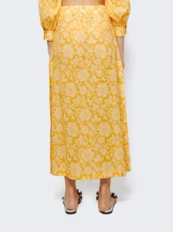 The Georgia Skirt Daffodil -Artemides shop LHD 10 SK0600 39229 05