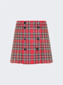 Miu Miu Tartan Skirt