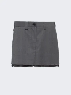 Miu Miu Skirt Slate
