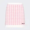 Miu Miu Cashmere Knit Mini Skirt