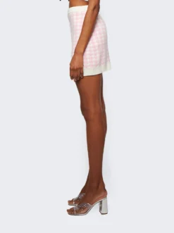 Miu Miu Cashmere Knit Mini Skirt -Artemides shop MMG397 04