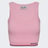 Miu Miu Cropped Tank Top