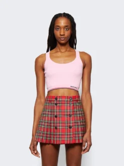 Miu Miu Cropped Tank Top -Artemides shop MMV026 03