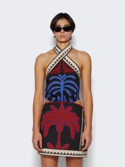 JOHANNA ORTIZ Awash Mystery Mini Dress Multicolor -Artemides shop PT01664 2524 03 1