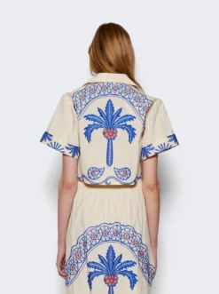 JOHANNA ORTIZ Manyattas Shirt Tropical -Artemides shop PT01701 49249 05 1