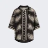 JOHANNA ORTIZ Black Paisley Situation Top Black