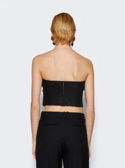 Roxana Top Black -Artemides shop R24TT23595 2509 05 1