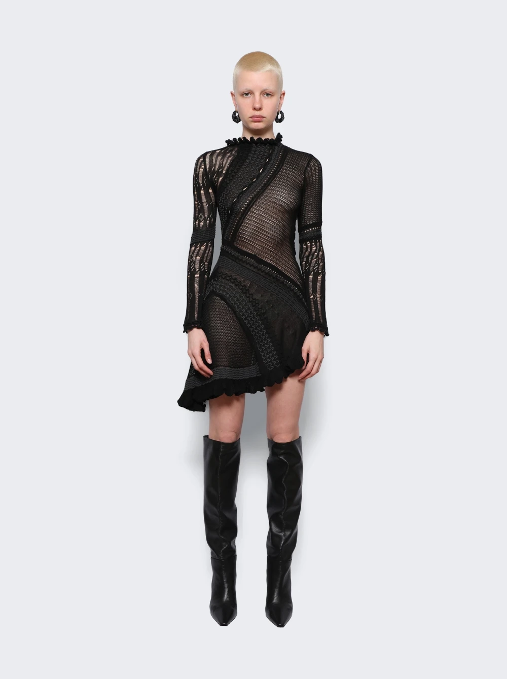 Ali Mini Dress Black 3 Ali Mini Dress Black - Image 3