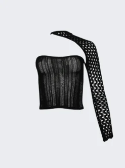 Asymmetric Mali Top Black