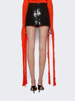 Delta Mini Skirt Olive -Artemides shop S 084 PS24 30423 05 1