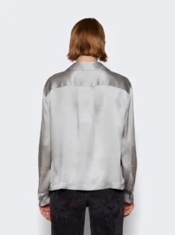 Loewe Anagram Pyjama Blouse Mouse Grey -Artemides shop S359Y05X96 48367 05 1