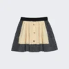 Loewe Pleated Skirt Yellow