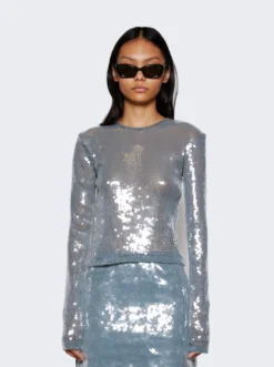 Tanith Top Dolphin Blue -Artemides shop T 180 PW23 48109 03 1