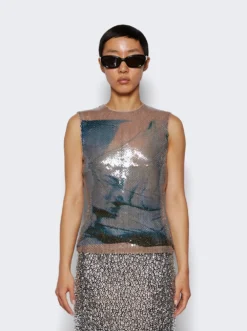 Nage Top Blue Print And Fog -Artemides shop T 221 PS24 Blue Print And Fog 03 1 1