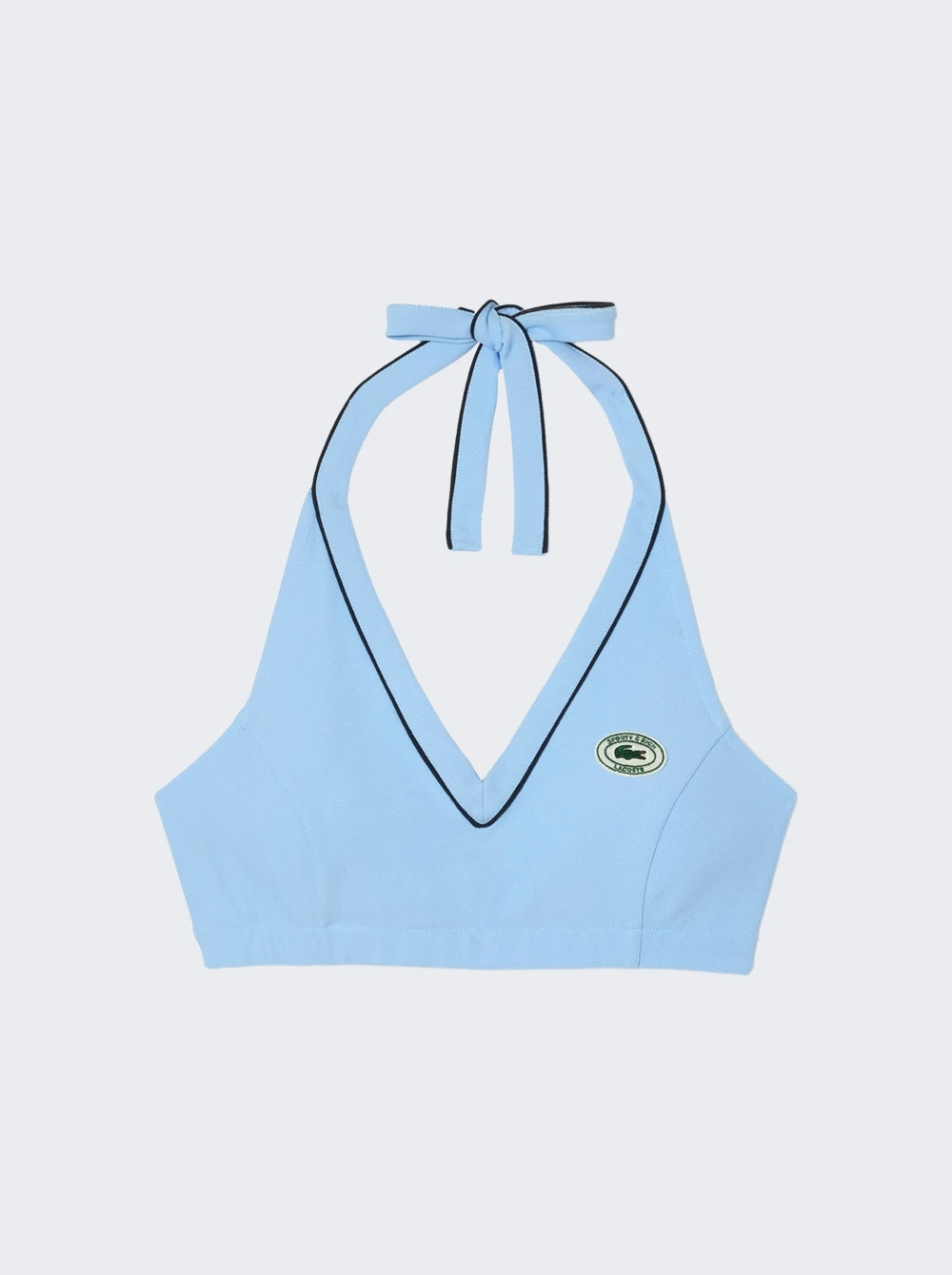 X Lacoste Halter Cropped Top Panorama And Marine 1 X Lacoste Halter Cropped Top Panorama And Marine