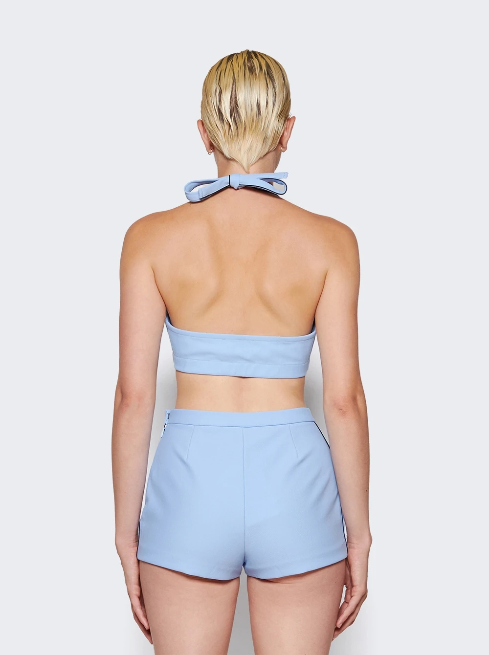 X Lacoste Halter Cropped Top Panorama And Marine 5 X Lacoste Halter Cropped Top Panorama And Marine - Image 5