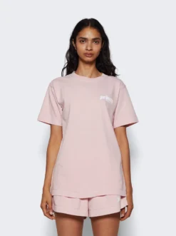 Prince Sporty Tee Baby Pink And White -Artemides shop TS1062BP 43585 03 1