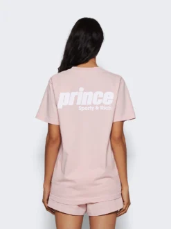 Prince Sporty Tee Baby Pink And White -Artemides shop TS1062BP 43585 05 1